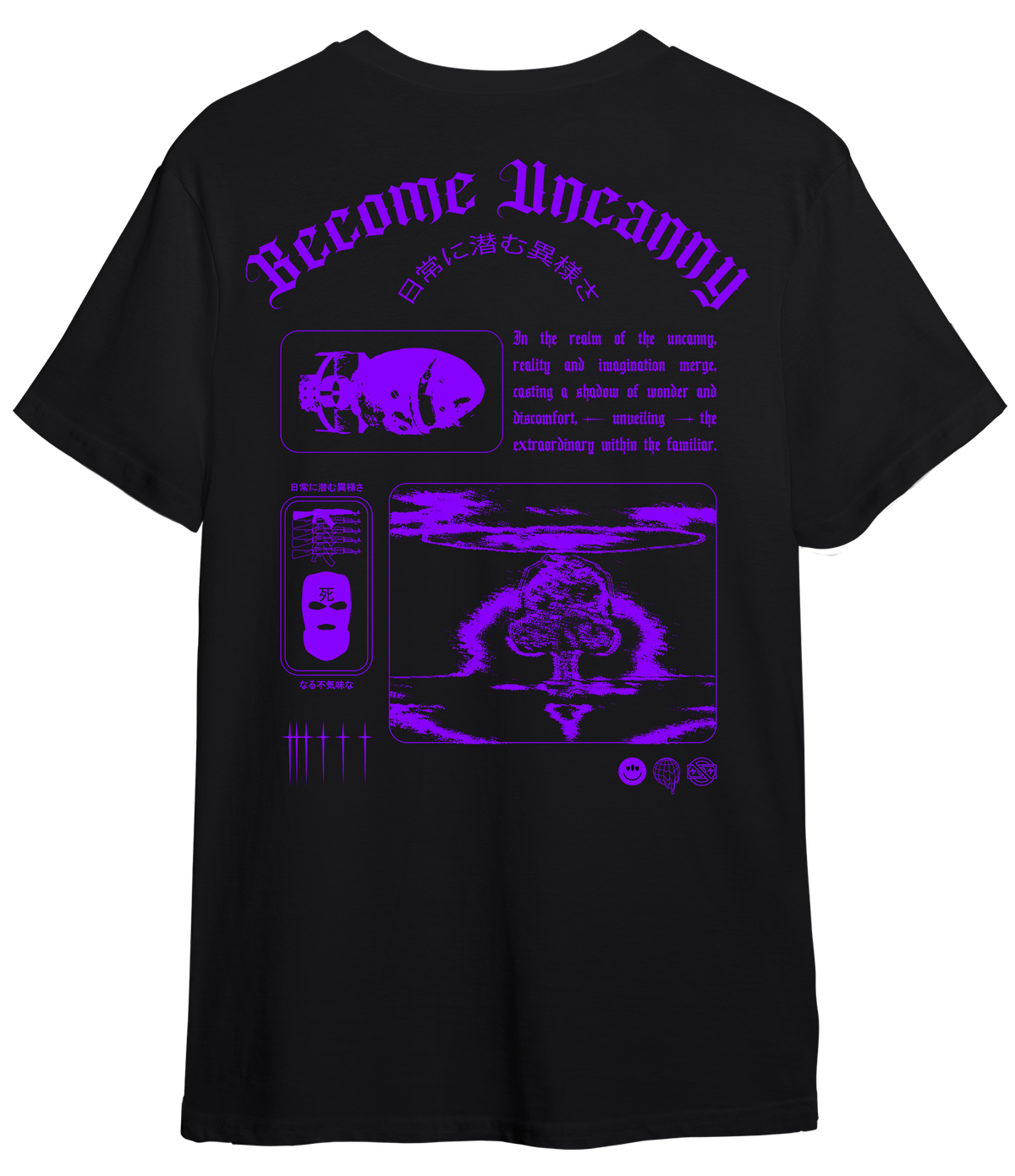 Purple Nuked T-shirt